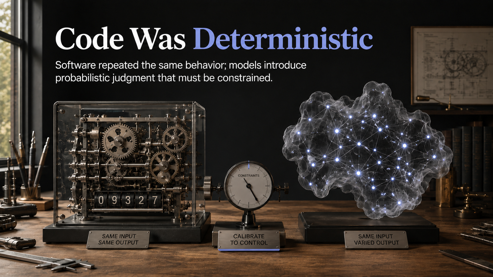 Code was deterministic