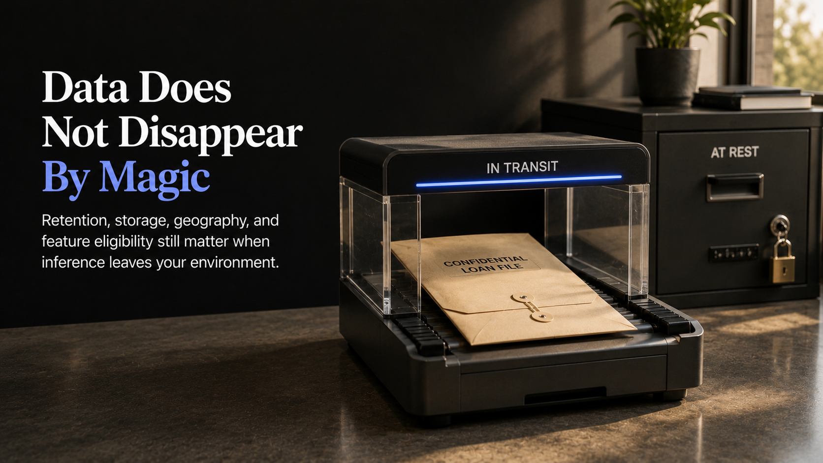 Data does not disappear by magic